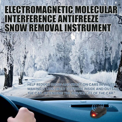 3Pcs Car Defroster Electromagnetic Snow Removal Device Mini Portable Vehicle Microwave Deicing Instrument Antifreeze